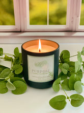 Load image into Gallery viewer, PURPOSE Candle*Eucalyptus Tea, Cucumber, Agave