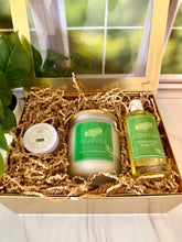 Load image into Gallery viewer, PURPOSE Self-Care Gift Set* Eucalyptus, White Tea
