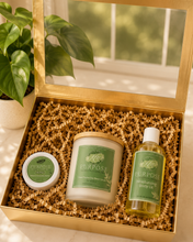 Load image into Gallery viewer, PURPOSE Self-Care Gift Set* Eucalyptus, White Tea