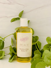 Load image into Gallery viewer, PEACE Moisturizing Body Oil*Ginger,Patchouli,Lavender