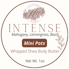 Load image into Gallery viewer, INTENSE Shea Body Butter*Mahogany,Lemongrass,Basil