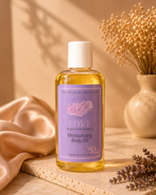 Load image into Gallery viewer, LOVE Moisturizing Body Oil*Bergamot,Peach,Strawberry
