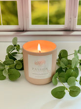 Load image into Gallery viewer, PASSION Candle*Rose, Coconut, Grapefruit
