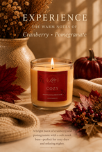 Load image into Gallery viewer, COZY Candle*Cranberry Pomegranate
