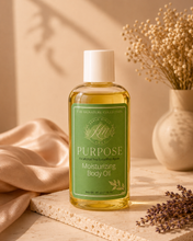 Load image into Gallery viewer, PURPOSE Moisturizing Body Oil*Eucalyptus Tea, Cucumber,Agave
