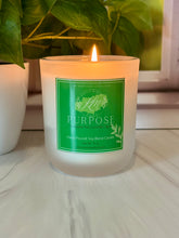 Load image into Gallery viewer, PURPOSE Candle*Eucalyptus Tea, Cucumber, Agave
