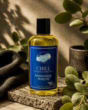 Load image into Gallery viewer, CHILL Men Moisturizing Body Oil*Sandalwood, Amber, Musk
