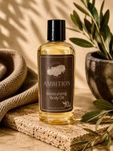 Load image into Gallery viewer, AMBITION Men Moisturizing Body Oil*Spicy Berry,Citrus,Amber
