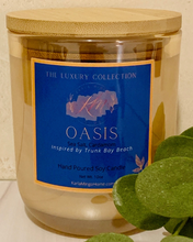 Load image into Gallery viewer, OASIS Luxury Candle*Sea Salt and Cardamom
