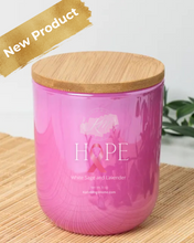 Load image into Gallery viewer, Breast Cancer Inspired Candles-by Karla Mingo
