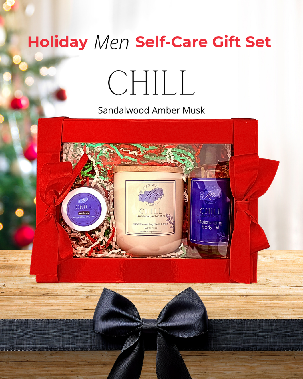 Holiday Men Self-Care Gift Set