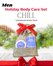 Load image into Gallery viewer, Men&#39;s Holiday Body Care Gift Set
