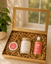 Load image into Gallery viewer, PASSION Self-Care Gift Set*Rose, Coconut, Grapefruit
