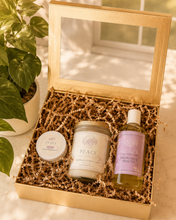 Load image into Gallery viewer, PEACE Self-Care Gift Set*Ginger Patchouli Lavender
