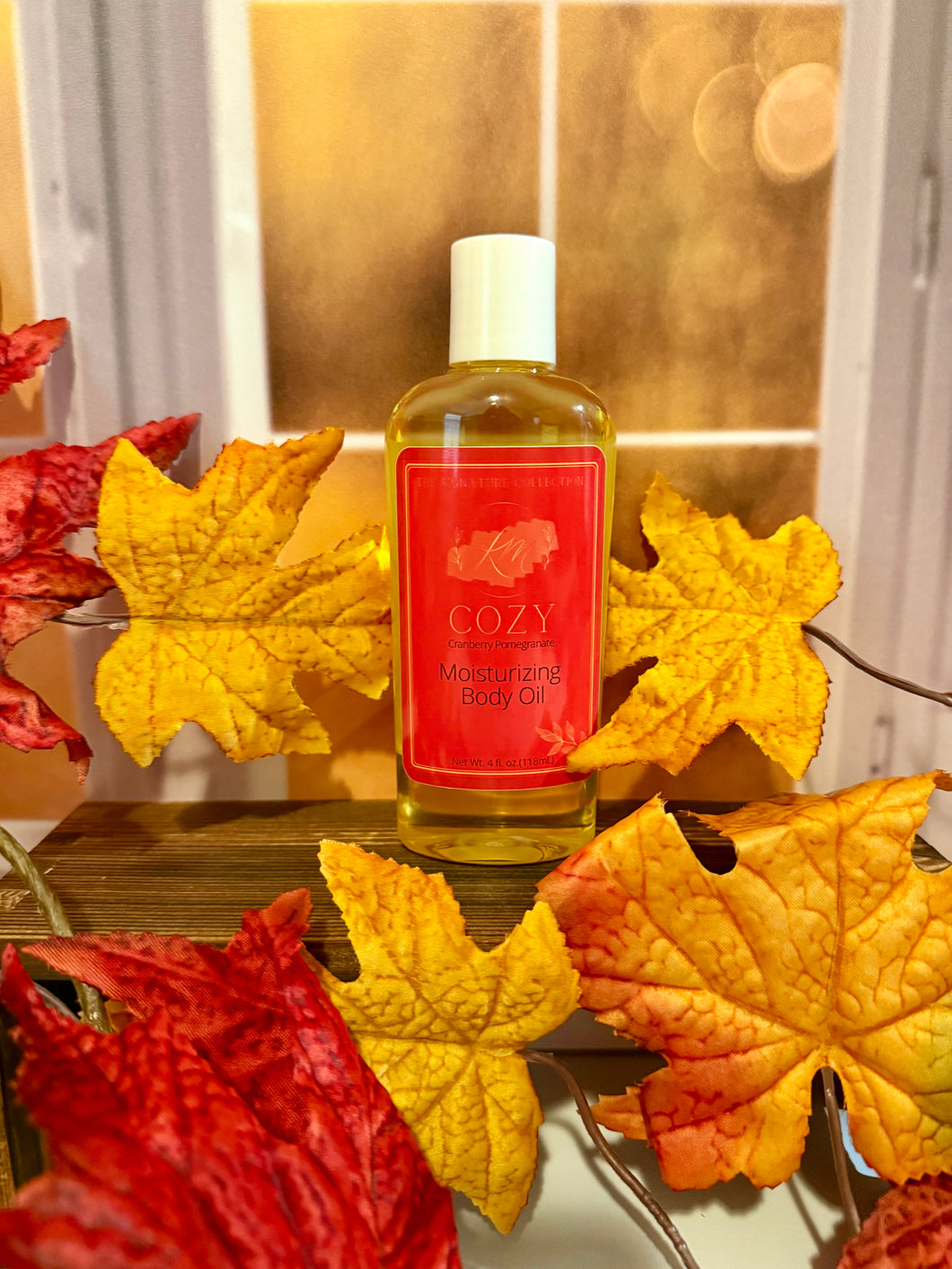 COZY Moisturizing Body Oil*Cranberry Pomegranate