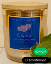 Load image into Gallery viewer, OASIS Luxury Candle*Sea Salt and Cardamom
