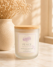 Load image into Gallery viewer, PEACE Candle*Ginger, Patchouli, Lavender

