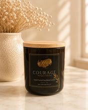 Load image into Gallery viewer, COURAGE Candle*Mahogany Teakwood
