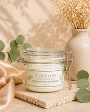 Load image into Gallery viewer, Purpose Whipped Shea Body Butter*Eucalyptus Tea,Cucumber,Agave
